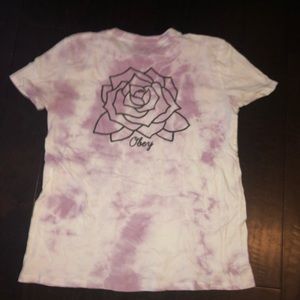 Vans Tops - White and Light Purple Tie Dye Vans shirt Vans Tops - White and Light Purple Tie Dye Vans shirt
